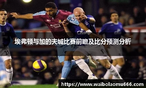 埃弗顿与加的夫城比赛前瞻及比分预测分析